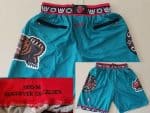 Vancouver Grizzlies Green 1995 Just Don Shorts