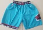 Vancouver Grizzlies Green Hollywood Classic Swingman Shorts