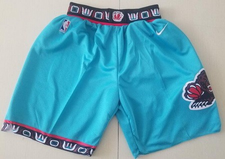 Vancouver Grizzlies Green Hollywood Classic Swingman Shorts