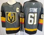 Vegas Golden Knights #61 Mark Stone Gray Authentic Jersey