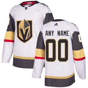 Vegas Golden Knights Customized White Authentic Jersey
