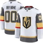 Vegas Golden Knights Customized White Fanatics Authentic Jersey