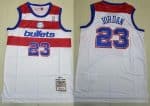 Washington Bullets #23 Michael Jordan Whtie 2002 Throwback Swingman Jersey