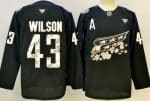 Washington Capitals #43 Tom Wilson Black 50th Authentic Jersey
