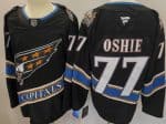 Washington Capitals #77 TJ Oshie Black Authentic Jersey
