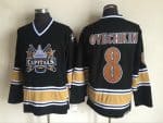 Washington Capitals #8 Alex Ovechkin Black Throwback Jersey