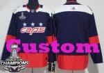 Washington Capitals Customized Navy 2018 Stadium Series Stanley Cup Champions Jersey