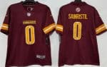 Washington Commanders #0 Mike Sainristil Limited Red Vapor Jersey