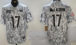 Washington Commanders #17 Terry McLaurin Limited Arctic Camo 2024 Salute to Service Jersey