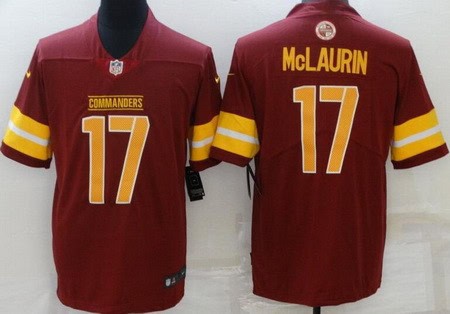 Washington Commanders #17 Terry McLaurin Limited Red Vapor Jersey