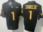 Washington Commanders #1 Deebo Samuel Sr Limited Black FUSE Vapor Jersey