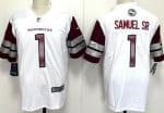 Washington Commanders #1 Deebo Samuel Sr Limited White Vapor Jersey