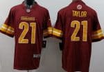 Washington Commanders #21 Sean Taylor Limited Red Vapor Jersey