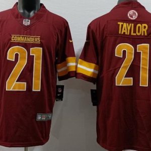 Washington Commanders #21 Sean Taylor Limited Red Vapor Jersey