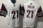 Washington Commanders #21 Sean Taylor Limited White FUSE Vapor Jersey