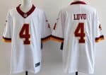 Washington Commanders #4 Frankie Luvu Limited White Alternate Vapor Jersey