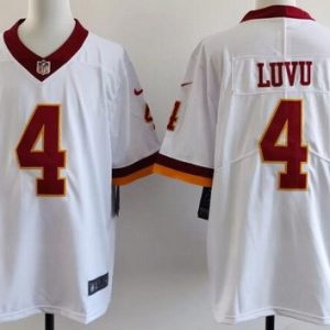 Washington Commanders #4 Frankie Luvu Limited White Alternate Vapor Jersey
