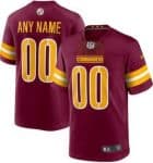 Washington Commanders Customized Limited Red Vapor Jersey