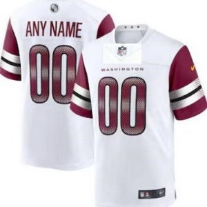 Washington Commanders Customized Limited White Vapor Jersey