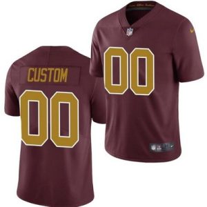 Washington Football Team Customized Limited Red Alternate Vapor Jersey