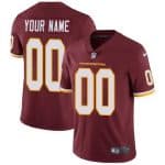 Washington Football Team Customized Limited Red Vapor Untouchable Jersey