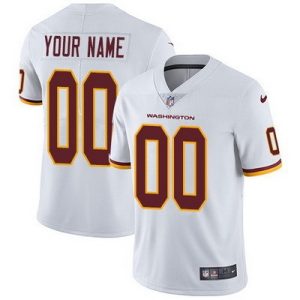 Washington Football Team Customized Limited White Vapor Untouchable Jersey