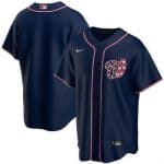 Washington Nationals Customized Navy 2020 Cool Base Jersey