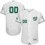 Washington Nationals Customized White Celtic FlexBase Jersey