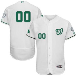 Washington Nationals Customized White Celtic FlexBase Jersey