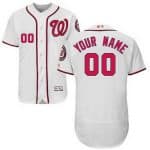 Washington Nationals Customized White FlexBase Jersey