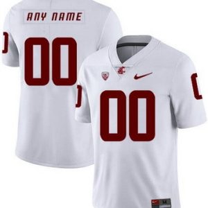 Washington State Cougars Customized Limited White College Football Jersey