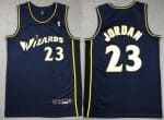 Washington Wizards #23 Michael Jordan Navy Throwback Swingman Jersey