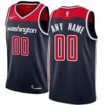 Washington Wizards Customized Navy Statememt Stitched Swingman Jersey