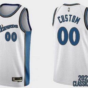 Washington Wizards Customized White 2022 Classic Icon Swingman Jersey