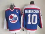 Winnipeg Jets #10 Dale Hawerchuk Blue Retro Jersey