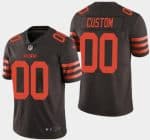 Cleveland Browns Customized Limited Rush Color Jersey