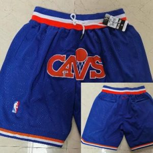 Cleveland Cavaliers Blue Just Don Swingman Shorts