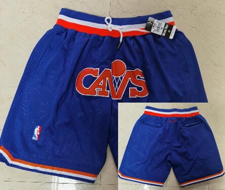 Cleveland Cavaliers Blue Just Don Swingman Shorts