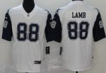 Dallas Cowboys #88 CeeDee Lamb Limited White Rush Color Jersey