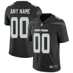 New York Jets Customized Limited Black Vapor Untouchable Jersey