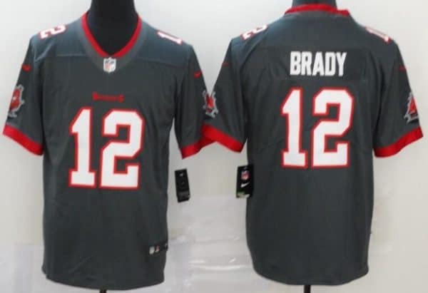 Tampa Bay Buccaneers #12 Tom Brady Limited Pewter Vapor Untouchable Jersey